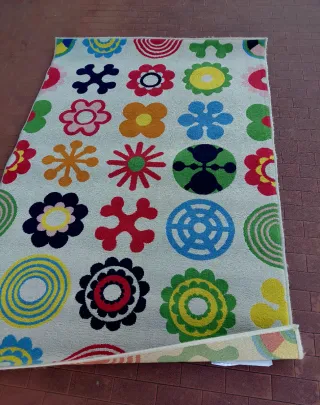 Tappeto vintage multicolor