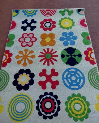 Tappeto vintage multicolor