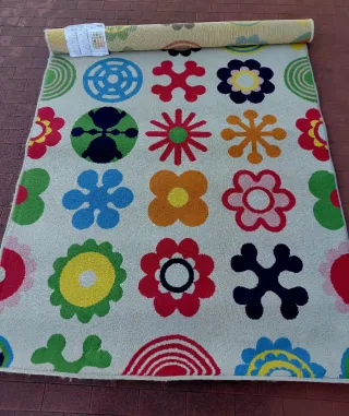 Tappeto vintage multicolor