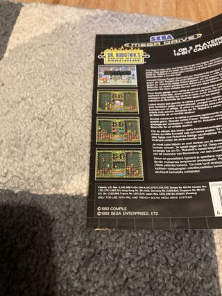 Dr. Robotnik's Mean Bean Machine Mega Drive