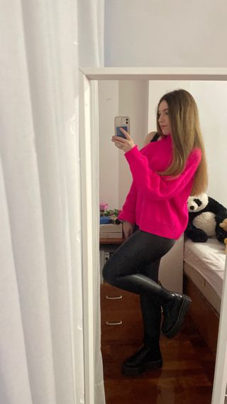 Jersey rosa fosforito