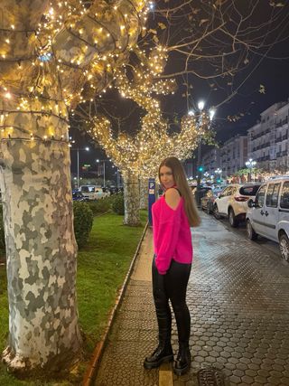 Jersey rosa fosforito