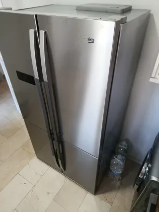 Frigorífico americano Beko G9261ONE – Acero inoxid