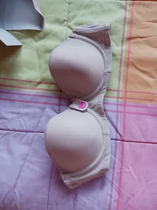 Sujetador sin tirantes Susan by Selene 85B Tierra