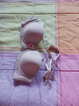 Sujetador sin tirantes Susan by Selene 85B Tierra