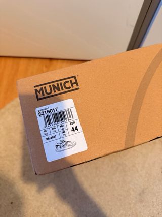 Zapatillas Munich Hombre Marrón Naranja