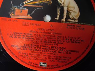 Box Vinilo Mozart, Haydn, Grieg Sir Thomas Beecham