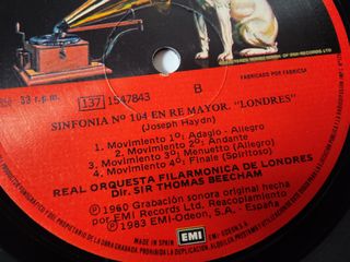 Box Vinilo Mozart, Haydn, Grieg Sir Thomas Beecham