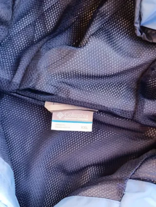 Cortavientos Columbia Azul