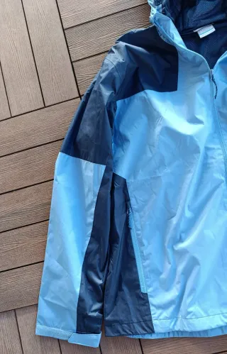 Cortavientos Columbia Azul