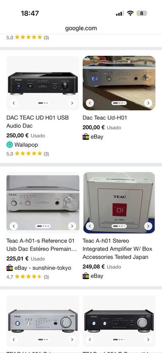 Convertidor DAC TEAC UD-H01 USB Audio