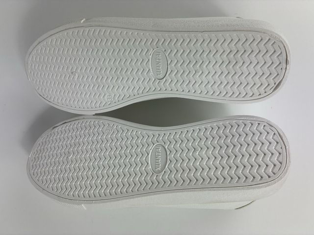 Zapatillas blancas plataforma tipo McQueen 38