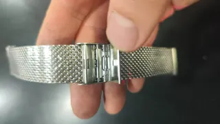 Correa Tissot Milanesa 20mm Logo