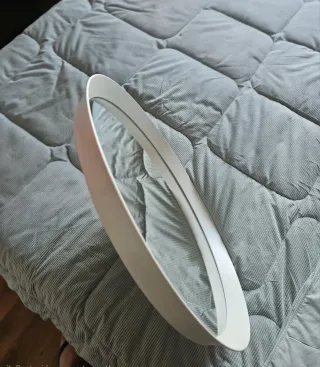 Espejo redondo blanco IKEA