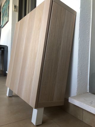 Estantería Ikea madera con puerta