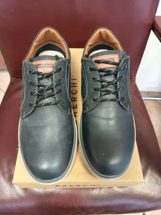 Zapatos Baerchi Talla 43 Negro/Marrón