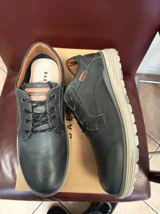 Zapatos Baerchi Talla 43 Negro/Marrón