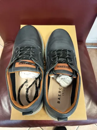 Zapatos Baerchi Talla 43 Negro/Marrón
