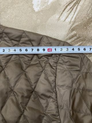 Giacca Moncler trapuntata beige taglia M