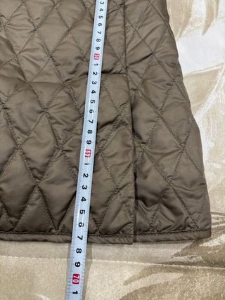 Giacca Moncler trapuntata beige taglia M