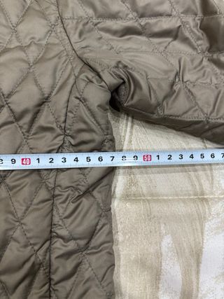 Giacca Moncler trapuntata beige taglia M