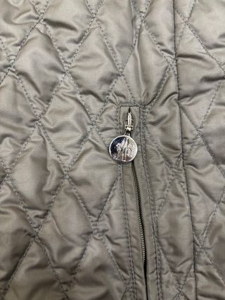 Giacca Moncler trapuntata beige taglia M