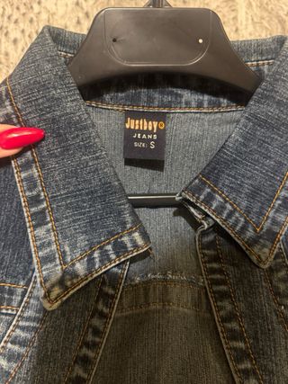 Gilet in jeans JUSTBOY tg S