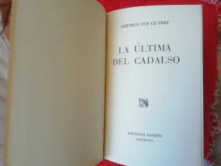Libro La última del cadalso