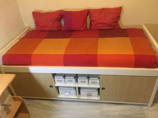 Cama nido IKEA con almacenaje