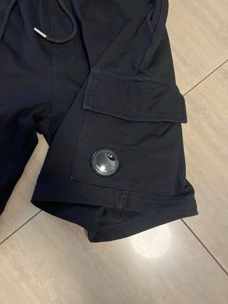 CP Company Pantalones Cortos Negros