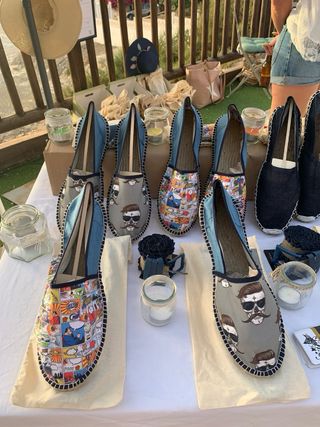 Alpargatas Hombre Estampado Cómic y Calavera