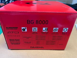 Carrete Daiwa BG 8000