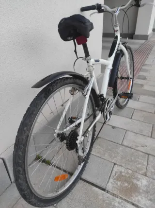 Bicicleta 26 Btwin Blanca