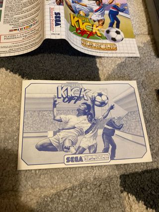 Super Kick Off Master System Sega
