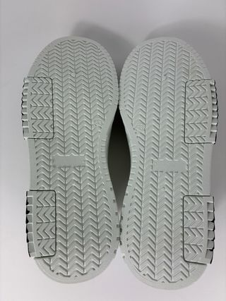 Zapatillas sneakers blancas y azul marino talla 43