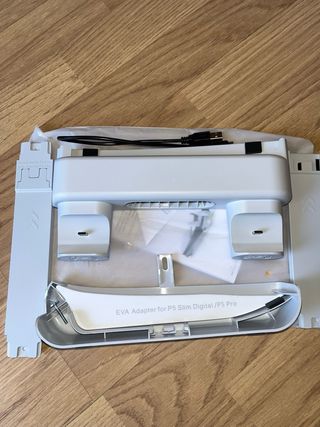 Base de refrigeración para PS5 con cargador de man