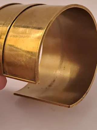 Bracciale Elisabetta Franchi oro vintage a fascia