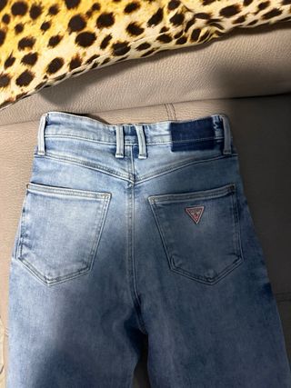 Jeans Guess Skinny Blu Lavaggio Acido