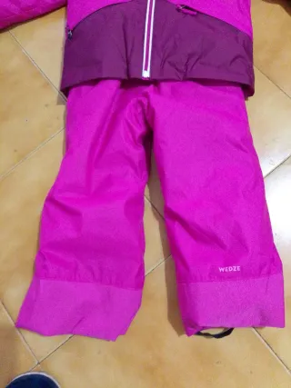 Equipación Nieve Niña Rosa y Morado