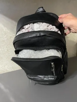 Zaino uomo nero nuovo