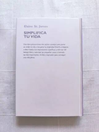 Simplifica tu vida - Elaine St.James