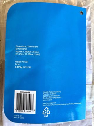 Funda Maletín HP 15.6" Gris