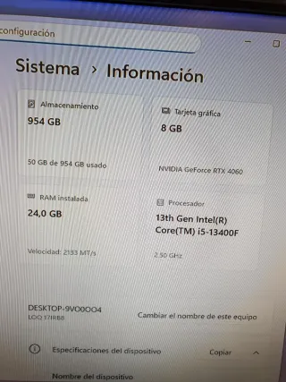 Ordenador Lenovo LOQ 17IRB8 RTX 4060