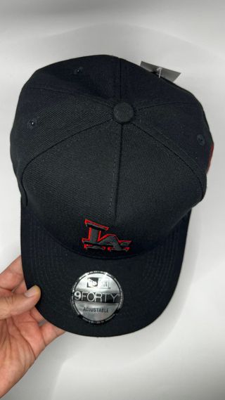 Gorra New Era LA Dodgers Negra Roja