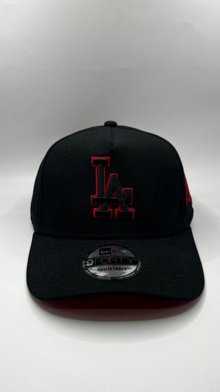 Gorra New Era LA Dodgers Negra Roja