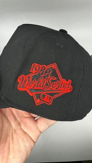 Gorra New Era LA Dodgers Negra Roja