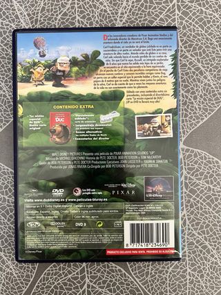Película Up DVD Disney Pixar Español