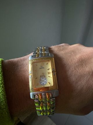 Reloj Jaguar bicolor