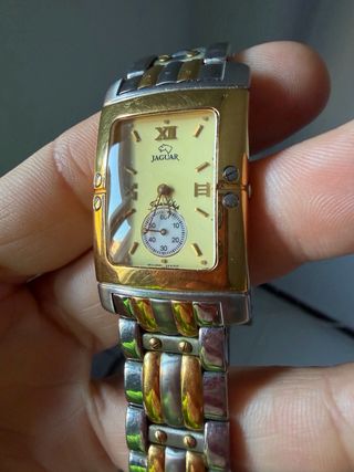 Reloj Jaguar bicolor