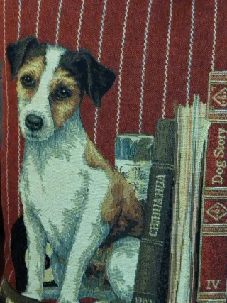 Cuscino con due cani